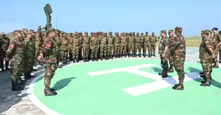 কক্সবাজারে বাৎসরিক এয়ার ডিফেন্স ফায়ারিং পরিদর্শনে সেনাপ্রধান
